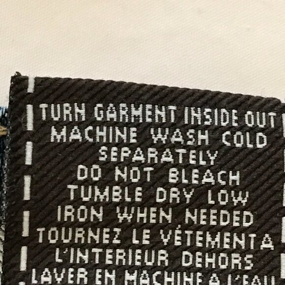 7 For All Mankind Josefina Skinny Jeans Women 25 Blue Low Rise Distressed 17226 - Picture 14 of 15